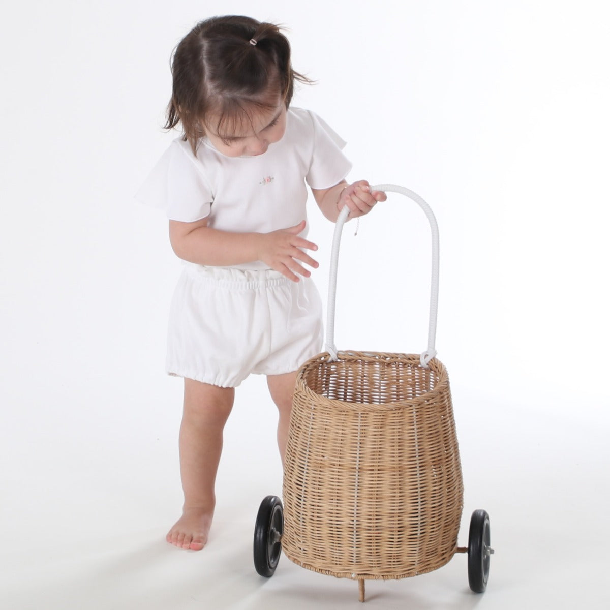 dimples summer 2022/23 collection pastel skies cotton bloomer in white