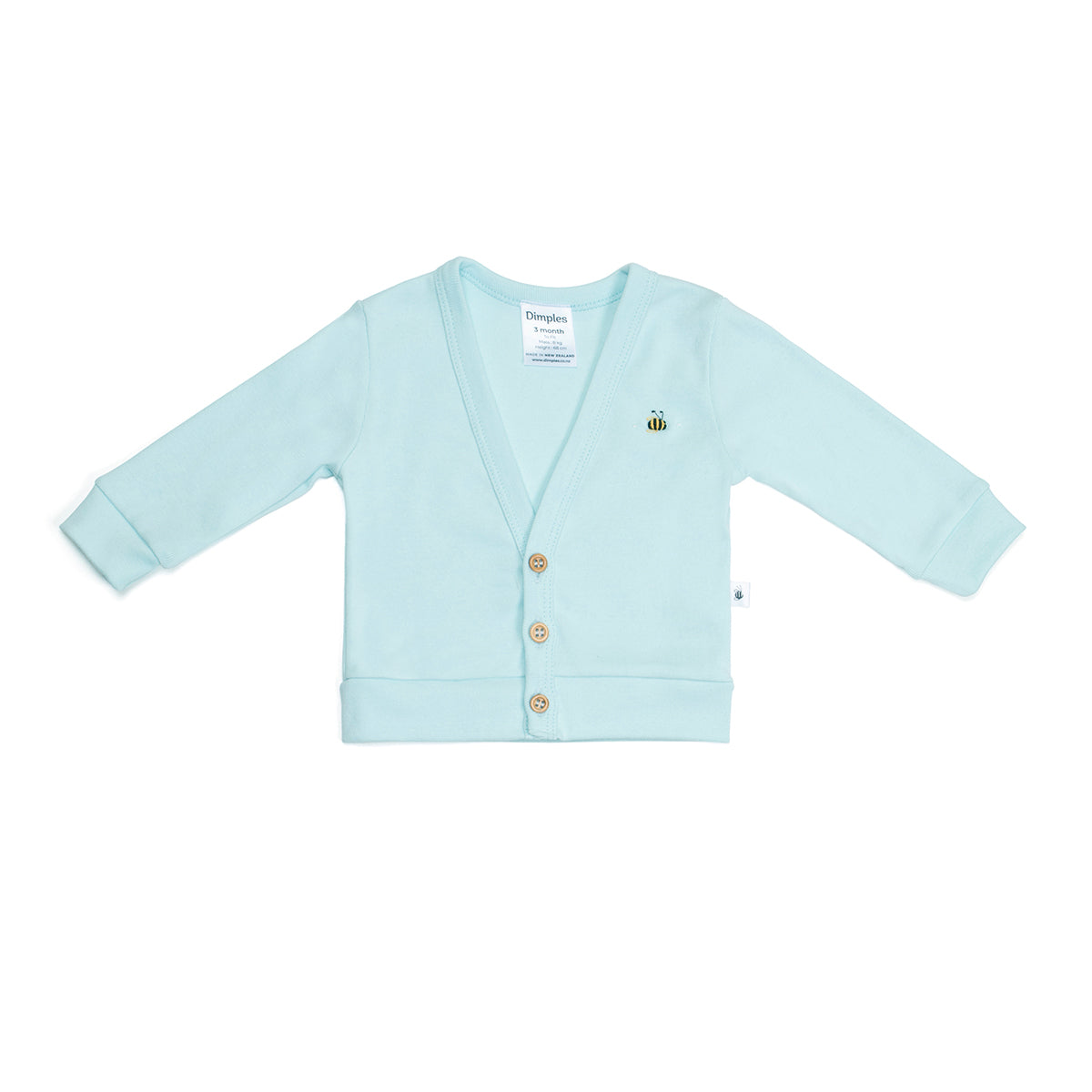 Dimples summer 2022/23 collection pastel skies cotton cardigan in Blue:image,small_image,thumbnail