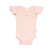 Dimples summer 2022/23 collection pastel skies cotton petal sleeve bodysuit in pink :image,small_image,thumbnail