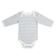 Cotton long sleeve bodysuit for baby boy in stripes:image,small_image,thumbnail,swatch_image