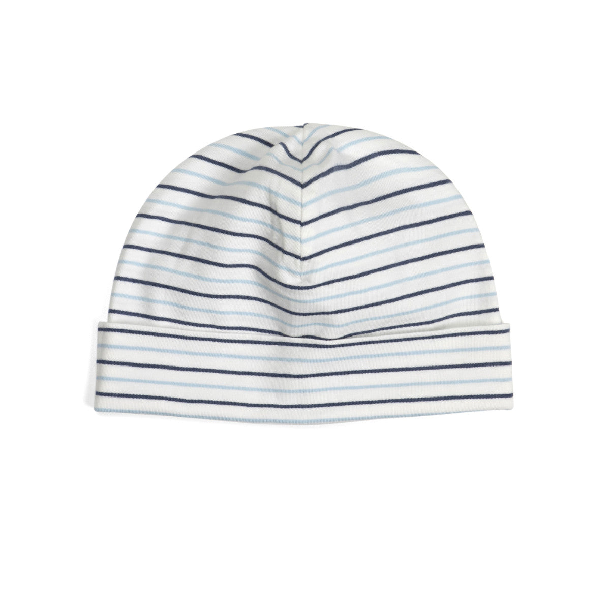 Blue Striped cotton beanie for kids:image,small_image,thumbnail,swatch_image