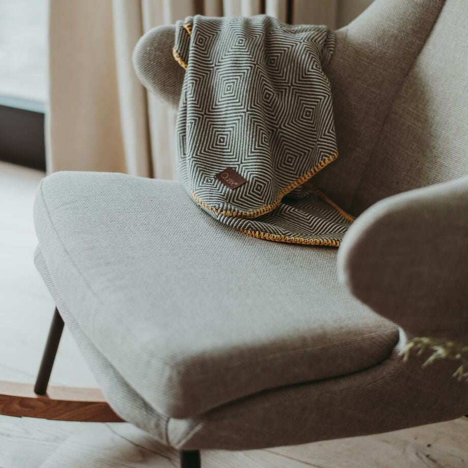 Quax rocking Chair in sand grey
