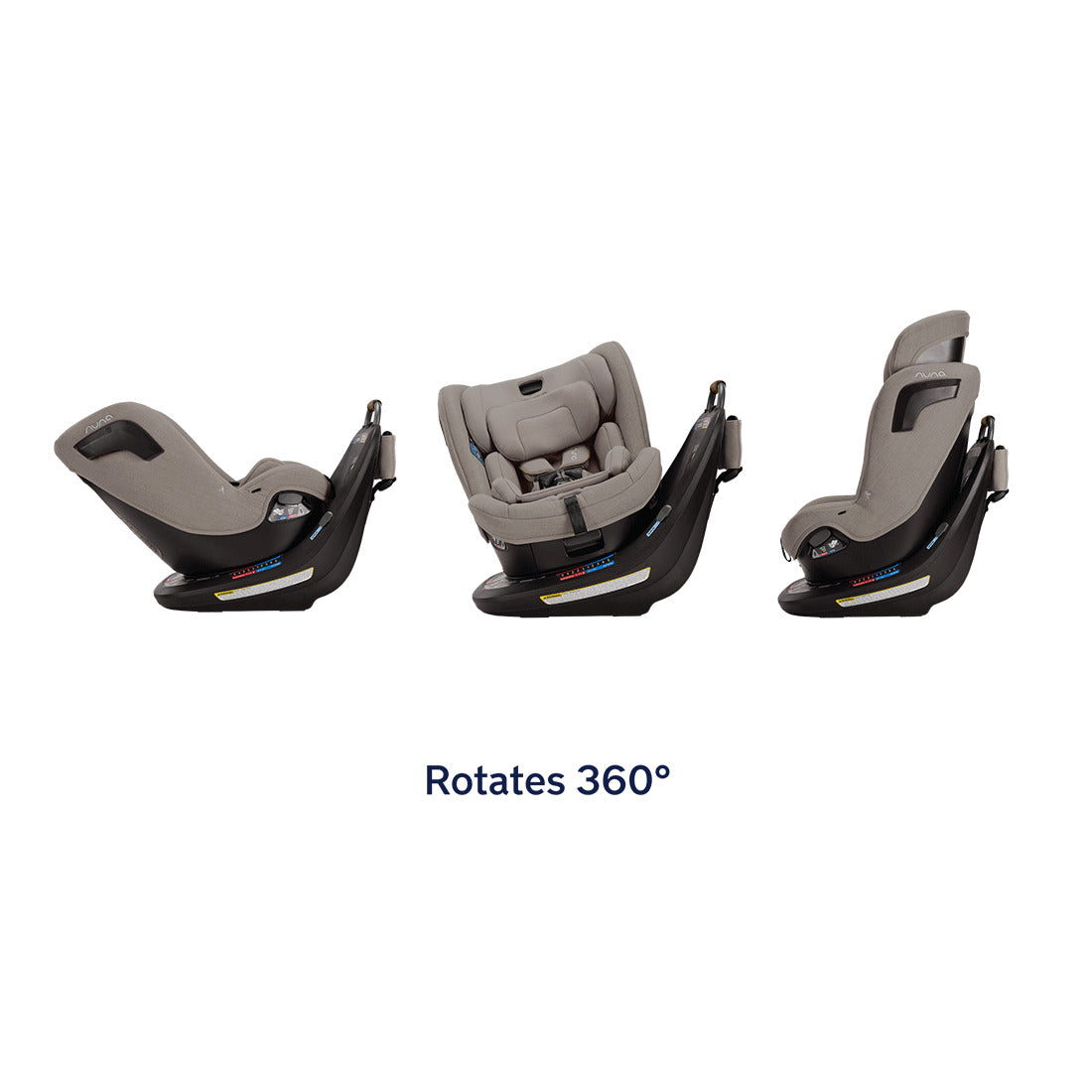 Nuna Revv toddler car seat 360 rotation
