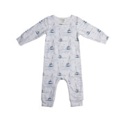 Organic cotton one-piece with boats print:image,small_image,thumbnail,swatch_image