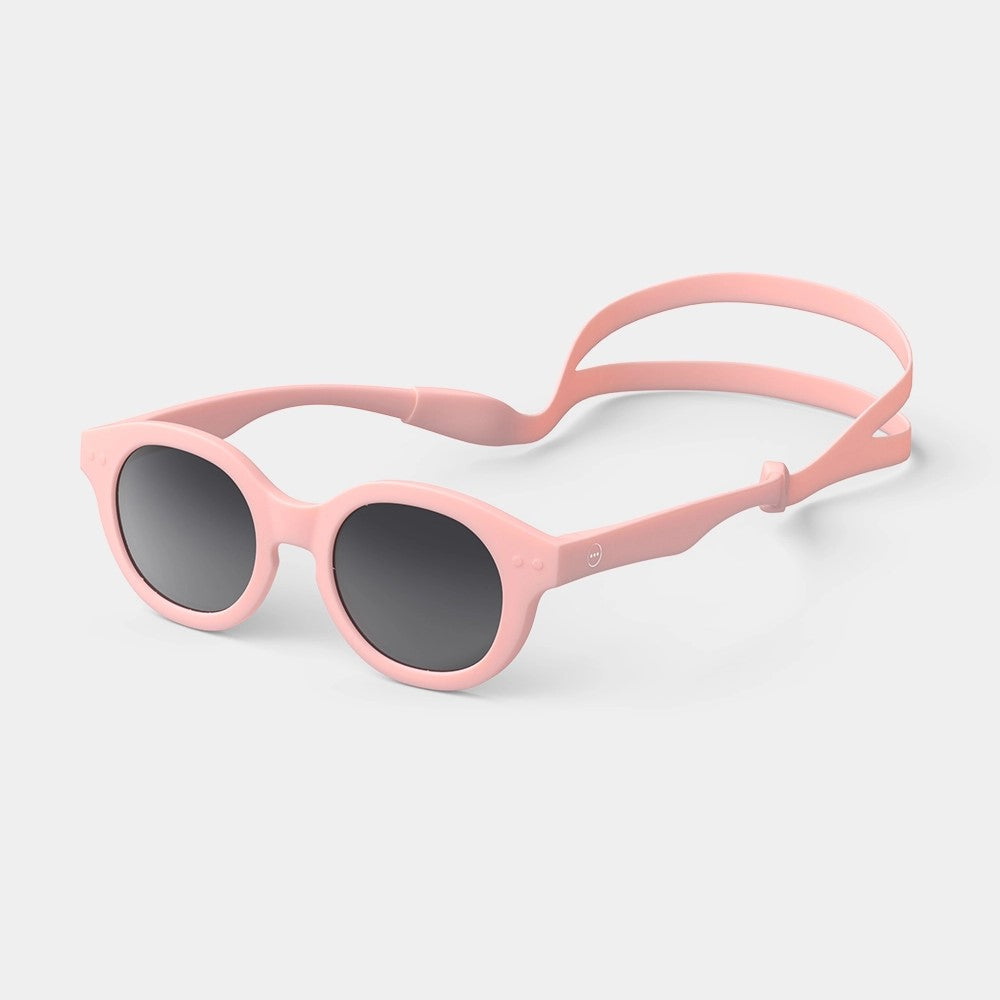 Izipizi kids plus sunglasses in Pastel Pink