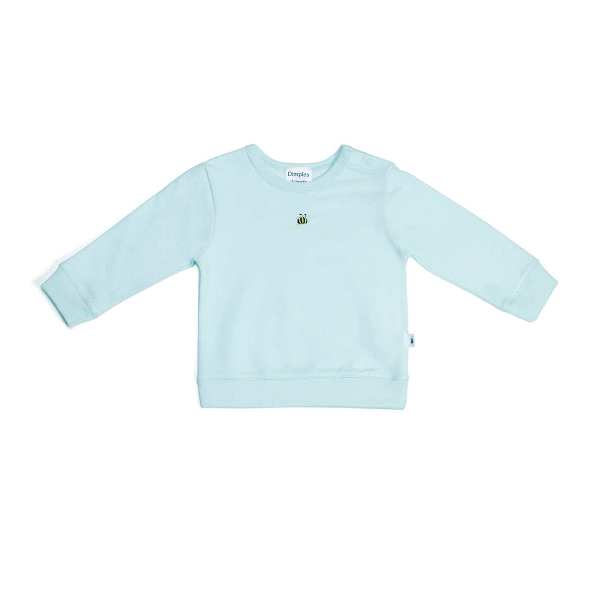Dimples summer delights cotton jumper in Blue bee:image,small_image,thumbnail