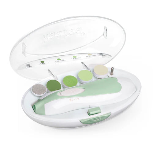 Haakaa electric nail care set in green:image,small_image,thumbnail,swatch_image