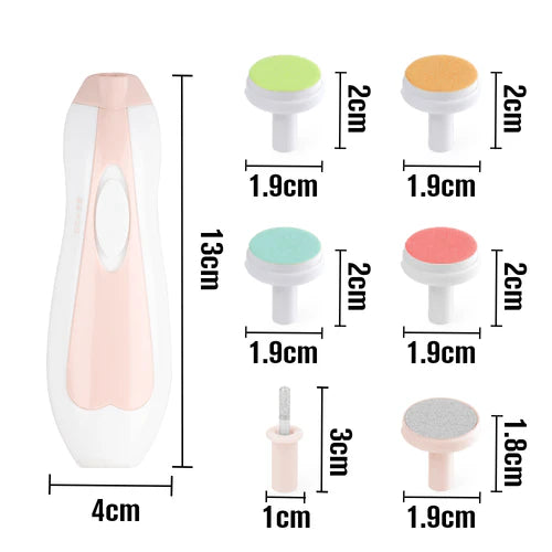 Haakaa electric nail care set dimensions