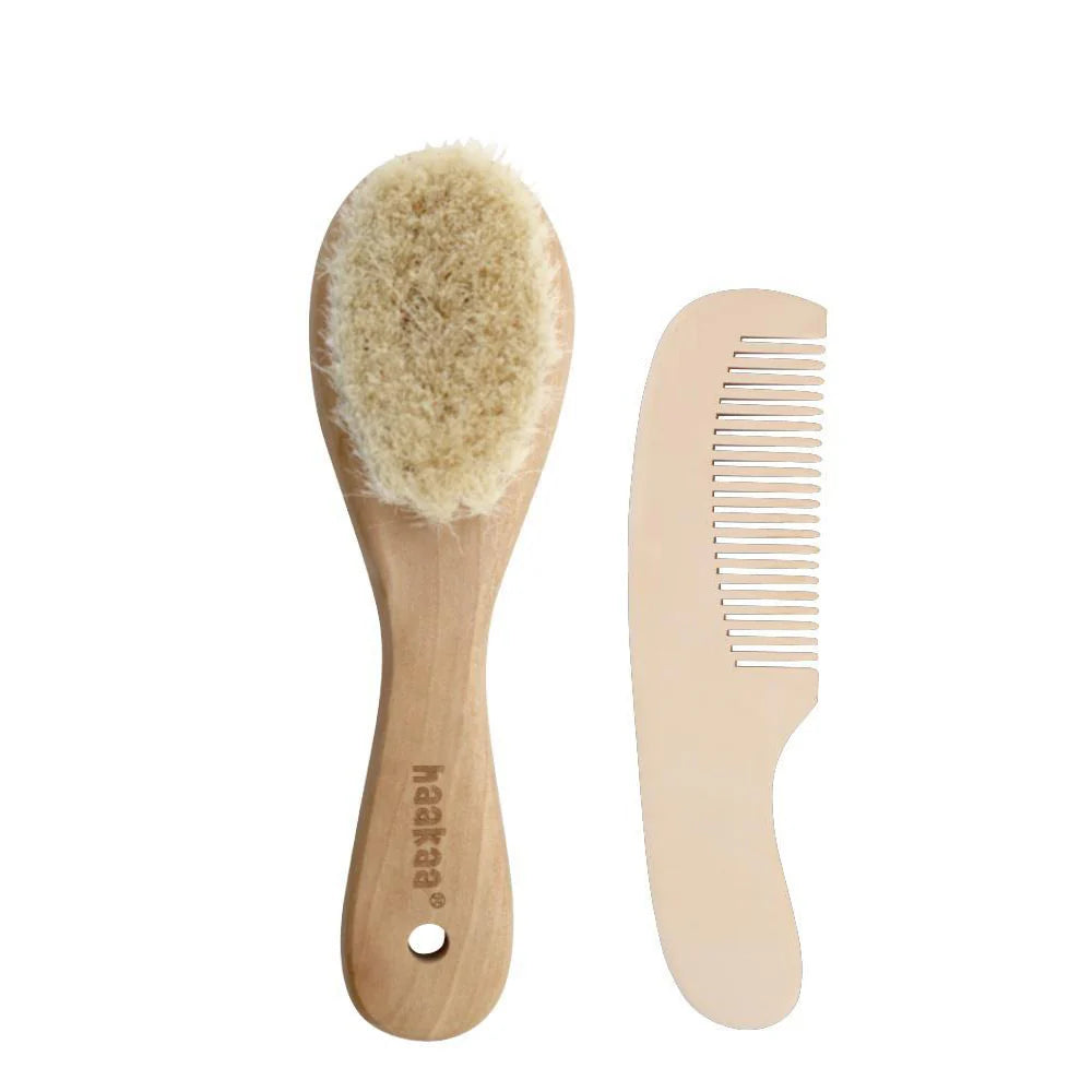 Baby Hair Brush and Comb Set from Haakaa:image,small_image,thumbnail,swatch_image