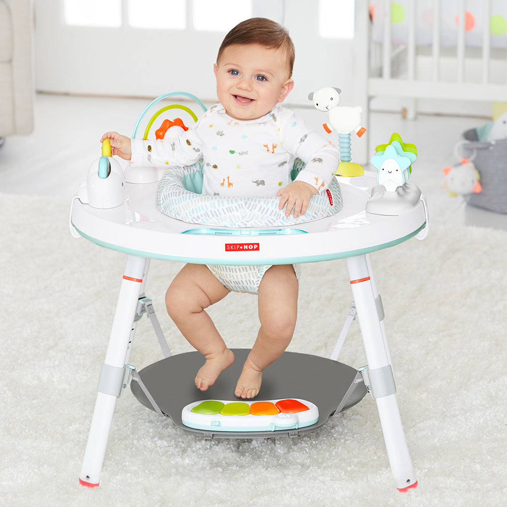 Baby playing inside Cloud 3 Stage Activity Centre