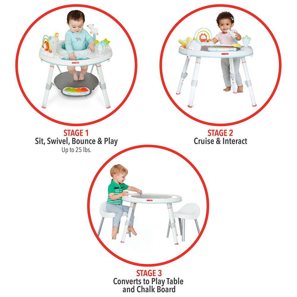 Cloud 3 Stage Activity Centre stages