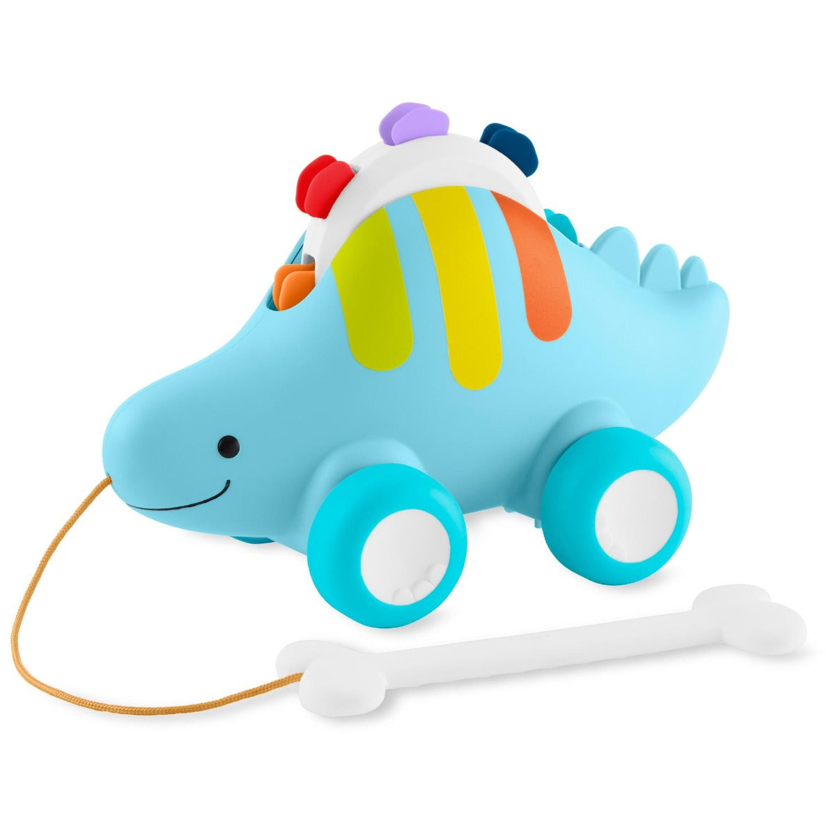 Skip Hop Explore & More Dinosaur 3-In-1 Baby Musical Pull Toy:image,small_image,thumbnail,swatch_image