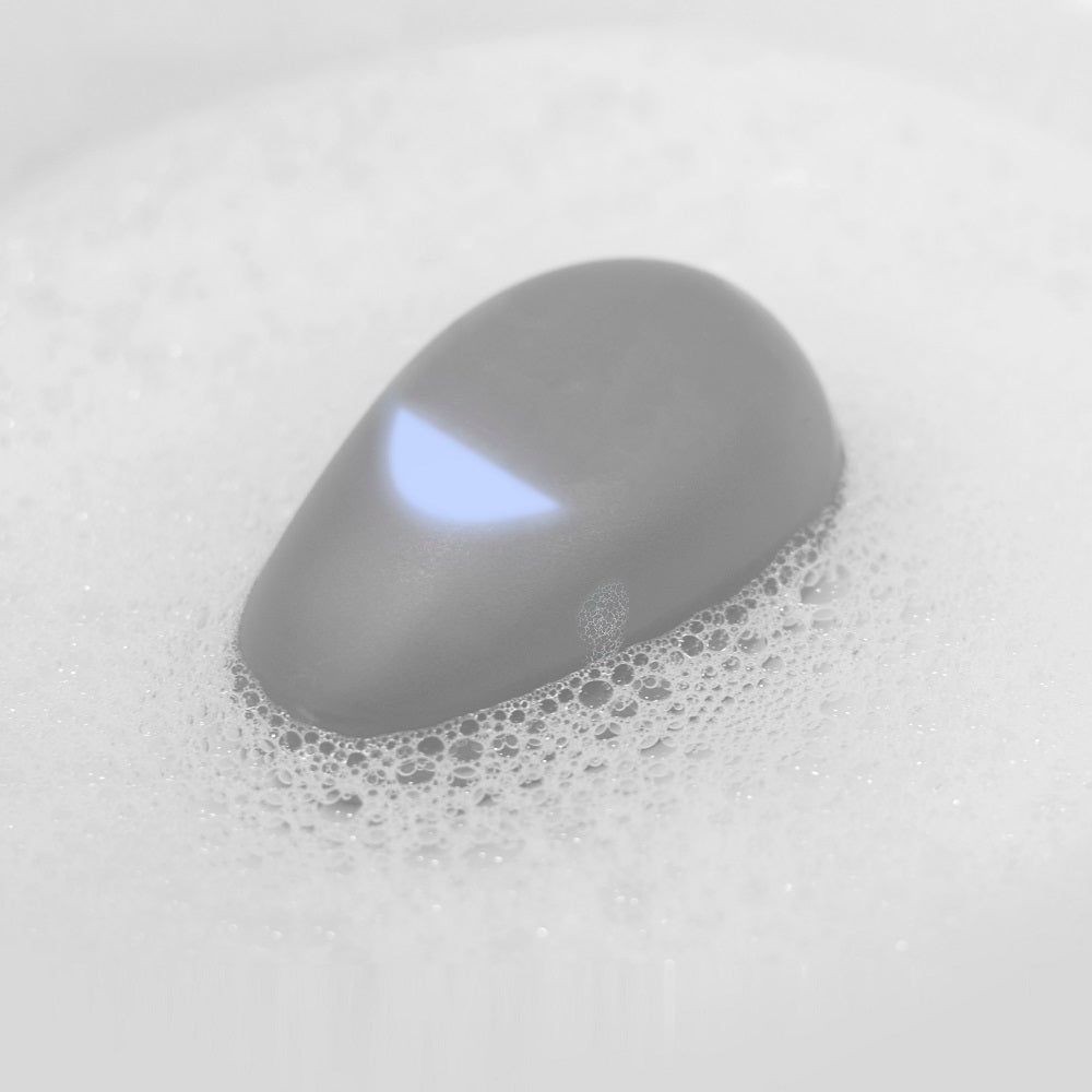 Shnuggle Pebbly Bath Thermometer with Blue Light