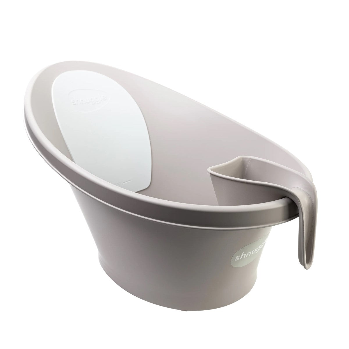 Shnuggle taupe washy bath jug with taupe shnuggle bath 