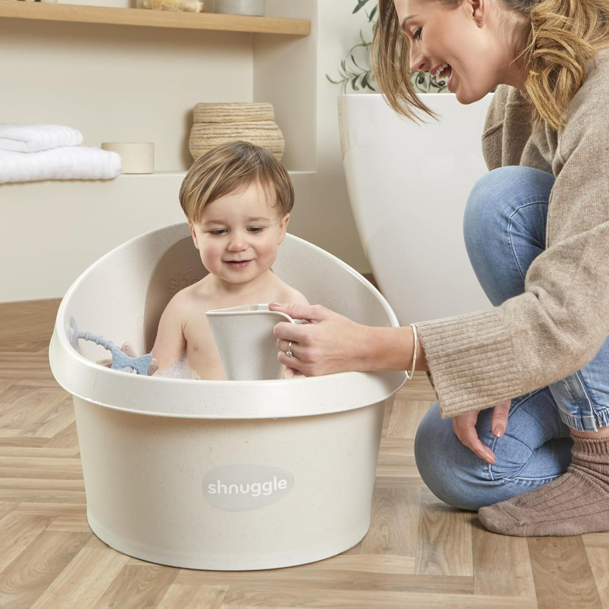 Shnuggle Eco Toddler Bath - Shnuggle - Dimples