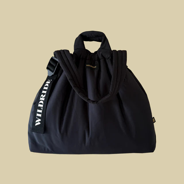 Wildride Shoulder Nappy Bag Black - Wildride