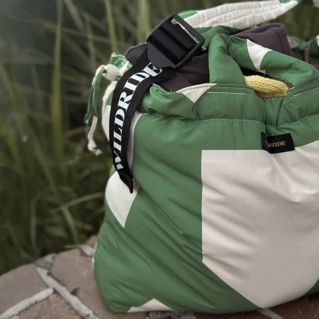 Wildride Shoulder Nappy Bag Green Graphic - Wildride