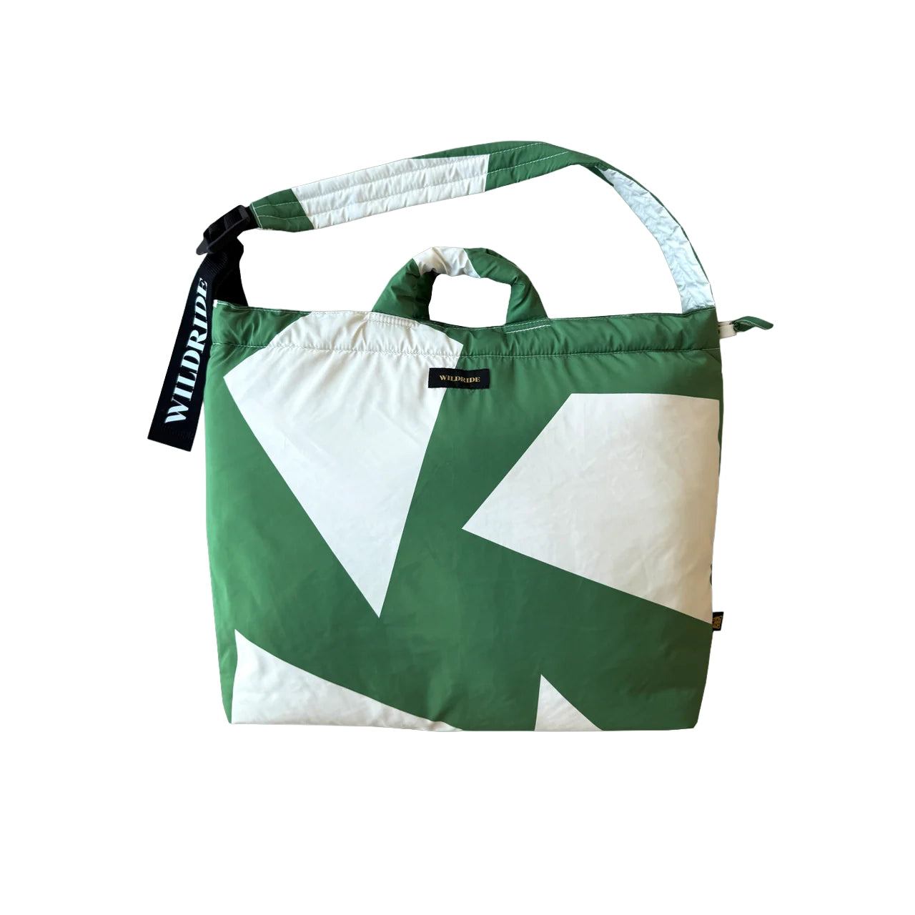Wildride Shoulder Nappy Bag Green Graphic - Wildride