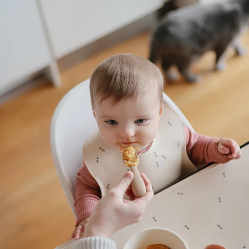 Silicone Feeding Toddler Set Bees - Mushie