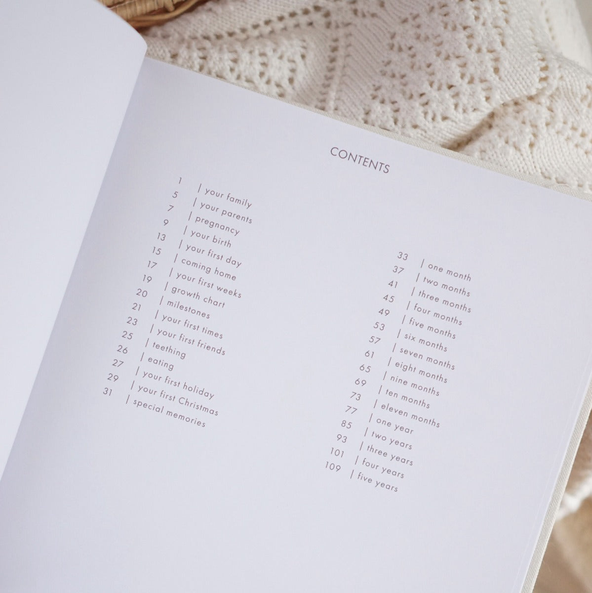 Your first years baby book by she said yes