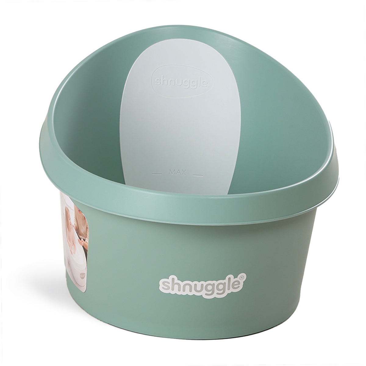 Shnuggle Toddler Bath Eucalyptus front view:image,small_image,thumbnail,swatch_image