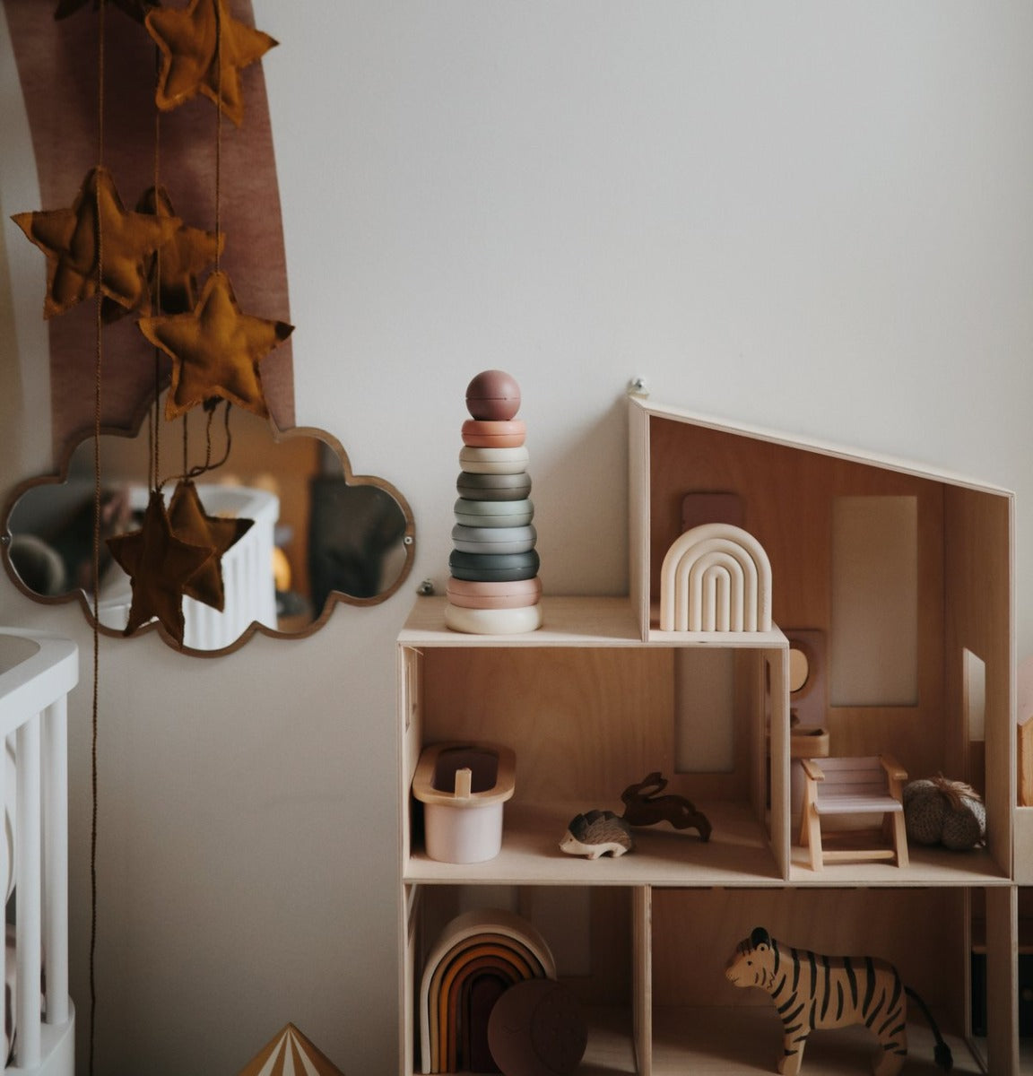 Mushie Stacking Ring Tower