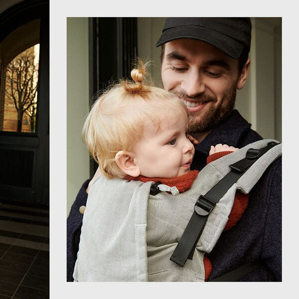 stokke limas carrier flex father carrying kid
