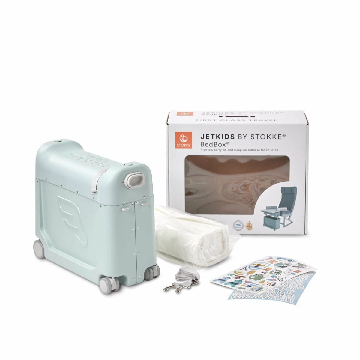 Jetkids Bedbox by stokke in green aurora