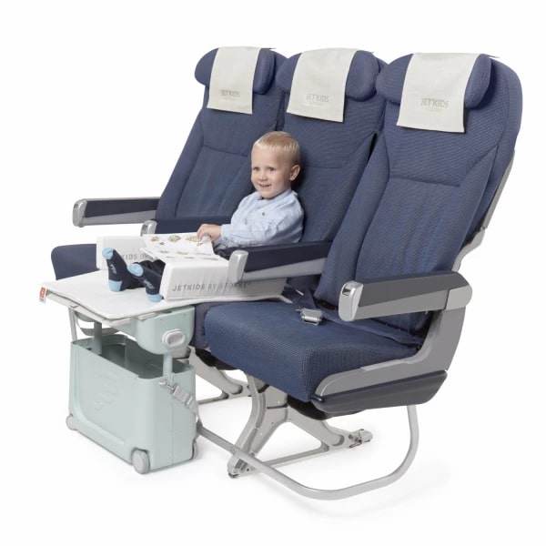 jetkids by stokke bedbox - blue sky Stokke Jetkids Bedbox Green Aurora | Travel Suitcase | Dimples NZ