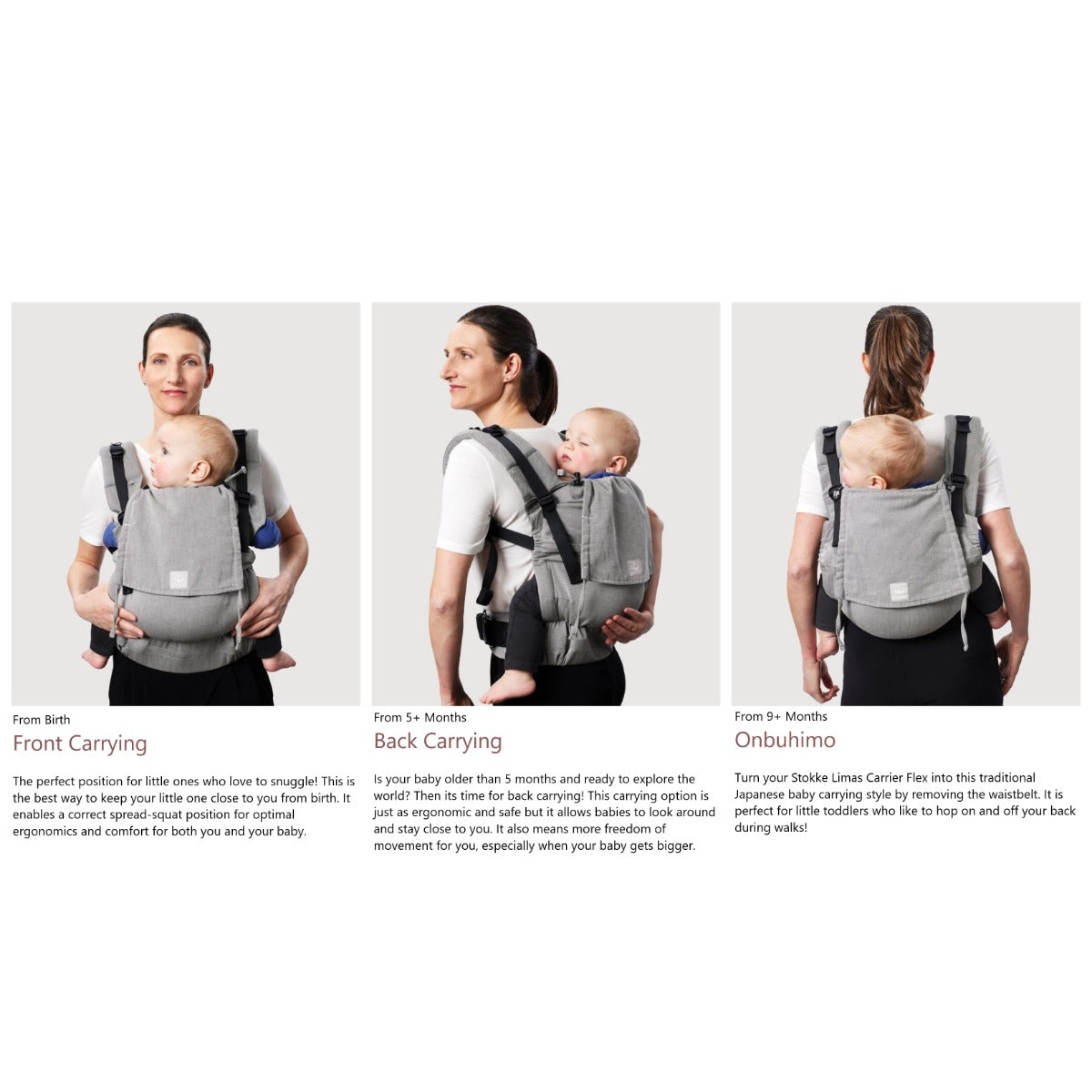 stokke limas carrier flex carrying options