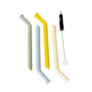 Silicone Mini Straws for kids with cleaning brush:image,small_image,thumbnail,swatch_image