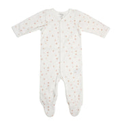 Cotton baby girl onesie with floral print:image,small_image,thumbnail