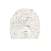 Cotton baby girl beanie in floral print:image,small_image,thumbnail