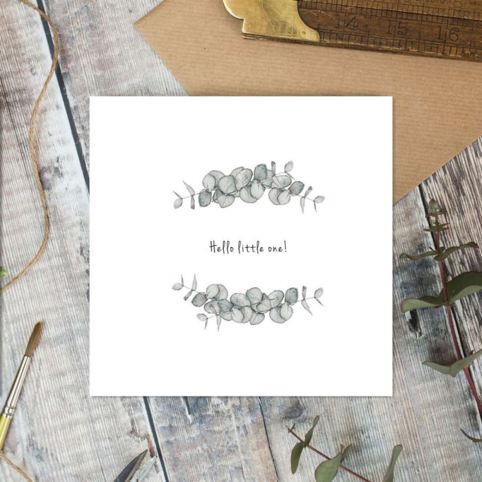 Live Wires Hello Little One Card:image,small_image,thumbnail,swatch_image