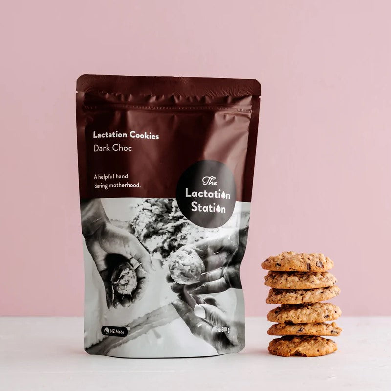 Lactation Station dark Chocolate lactation cookies