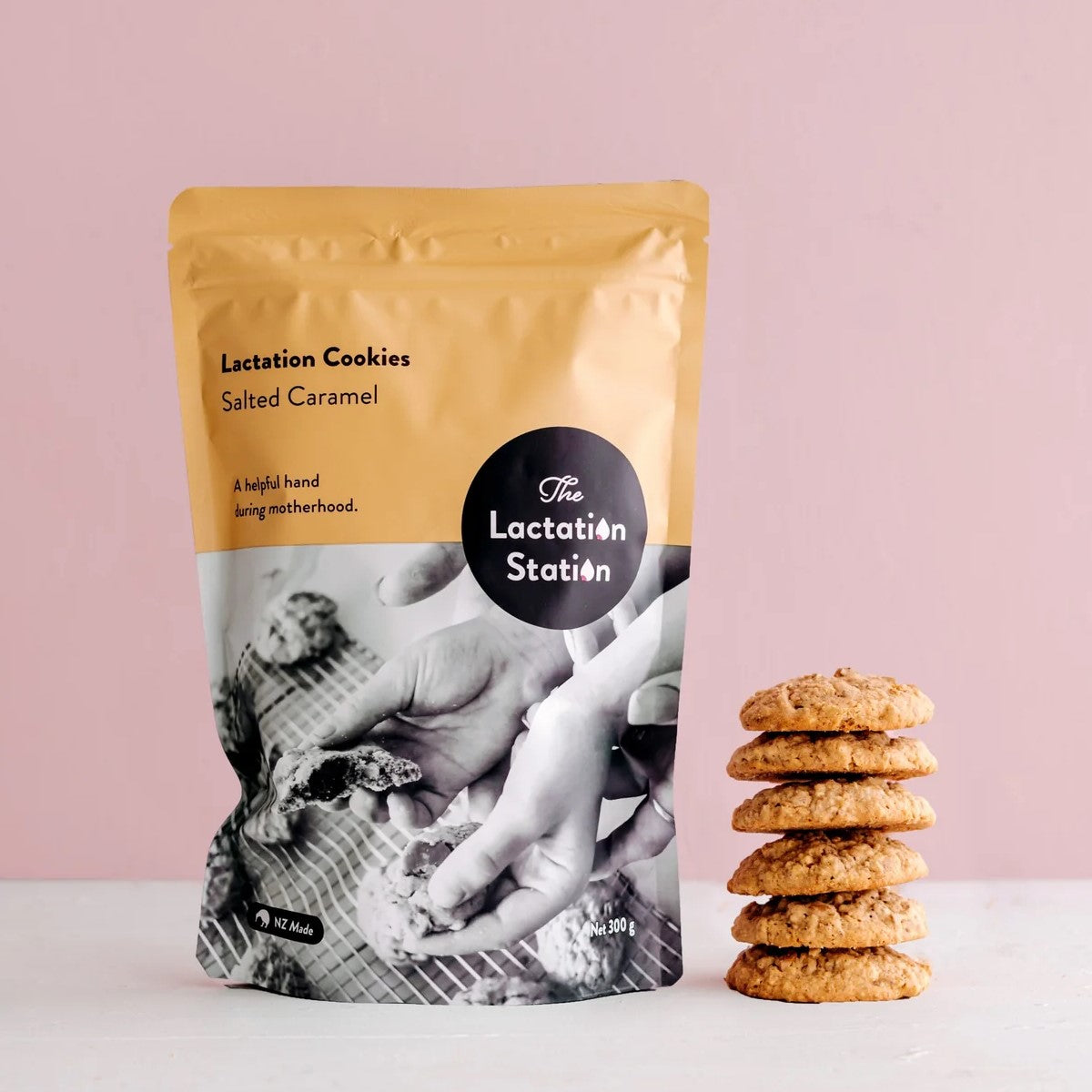 Lactation Station Salted caramel lactation cookies