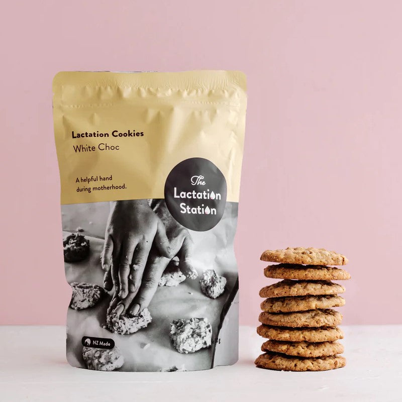 Lactation Station White Chocolate lactation cookies