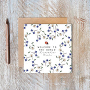 welcome to the world little one card by toasted crumpet:image,small_image,thumbnail,swatch_image