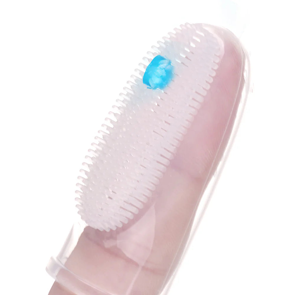 Finger with Silicone Finger Brush Set - 2pcs
