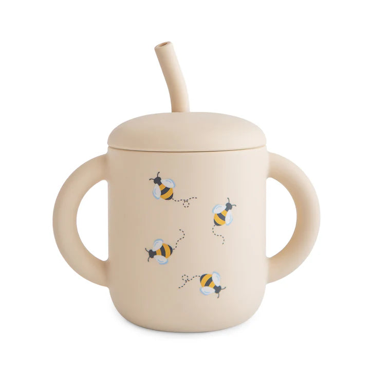 Silicone Feeding Toddler Set Bees - Mushie