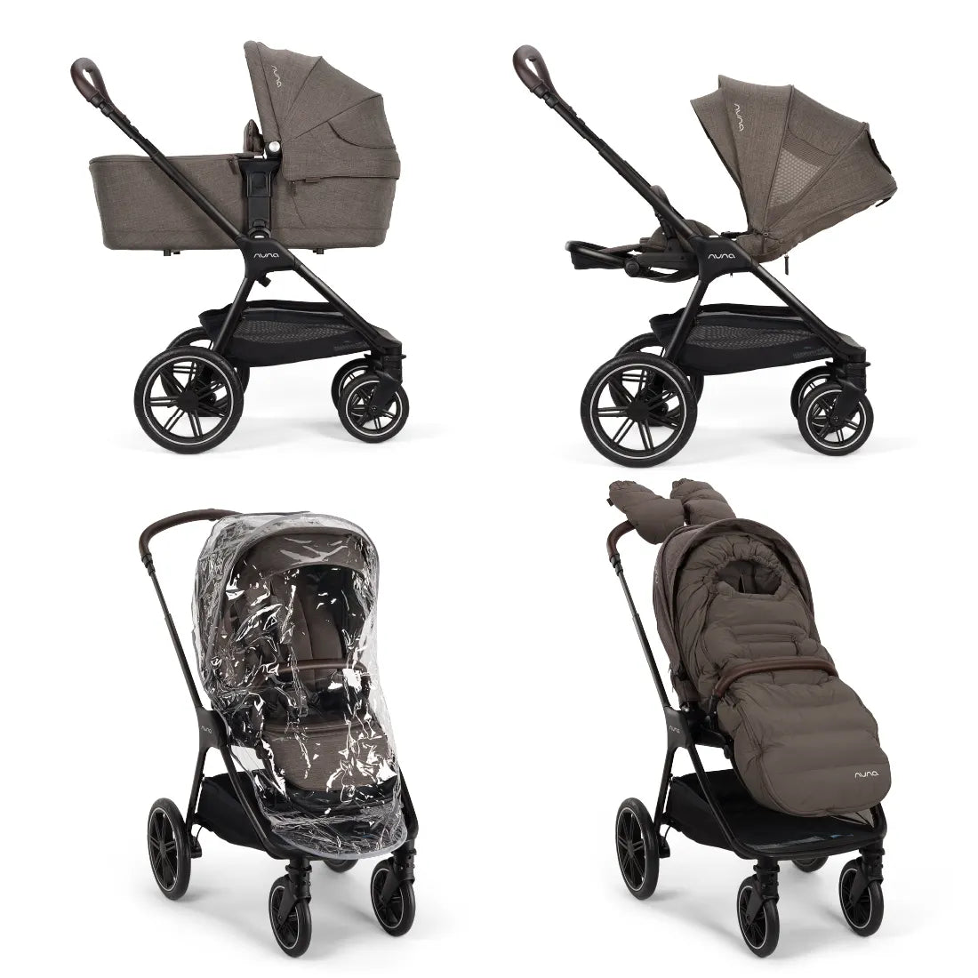 Nuna Triv LX All-Season Set Chestnut - Nuna
