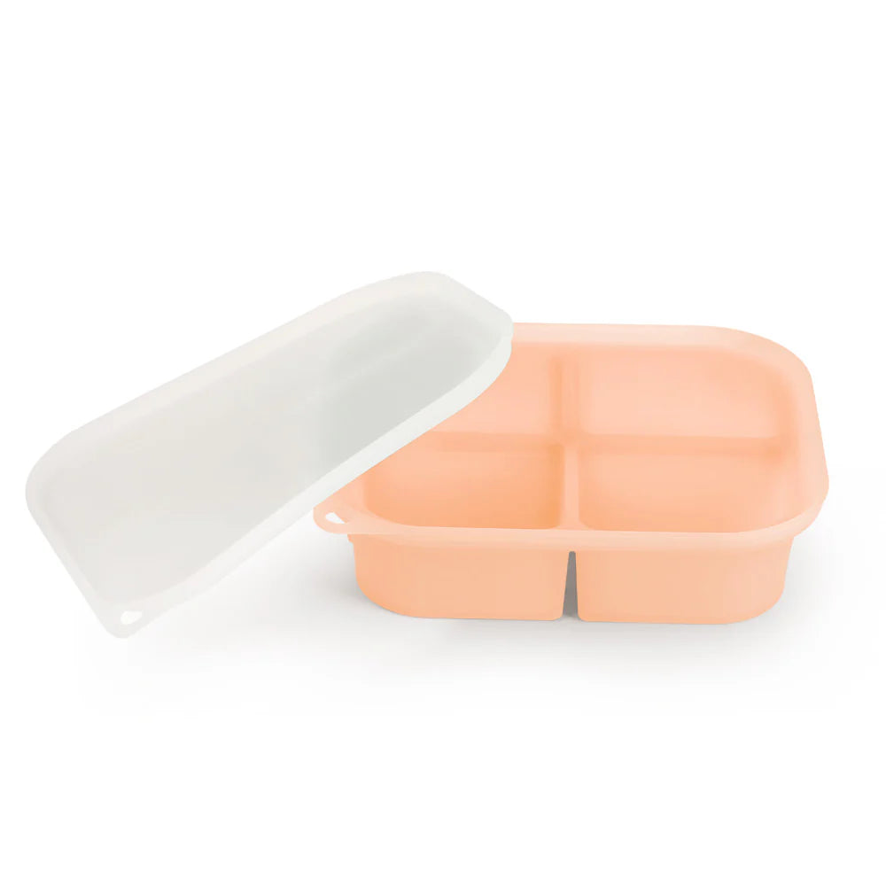 4 compartment freezer tray with lid in Blush from Haakaa:image,small_image,thumbnail,swatch_image