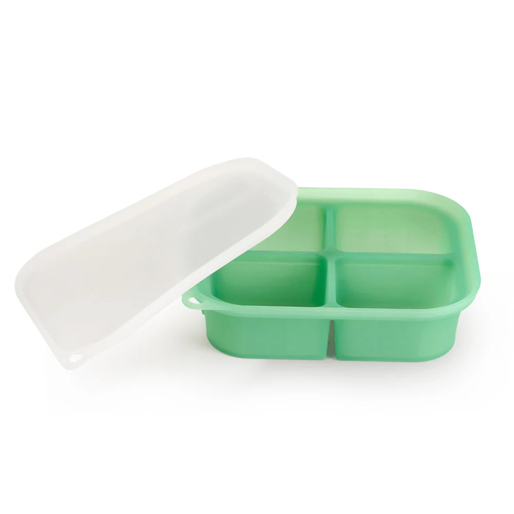 4 compartment freezer tray with lid in pea green from Haakaa:image,small_image,thumbnail,swatch_image