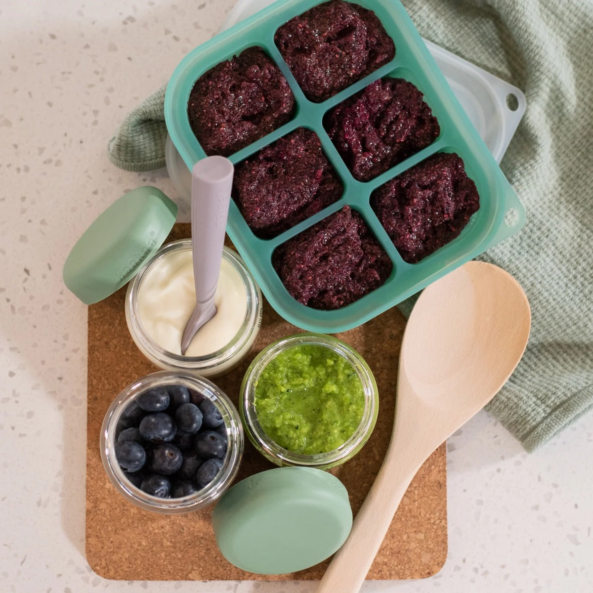 Haakaa 8 compartment freezer tray