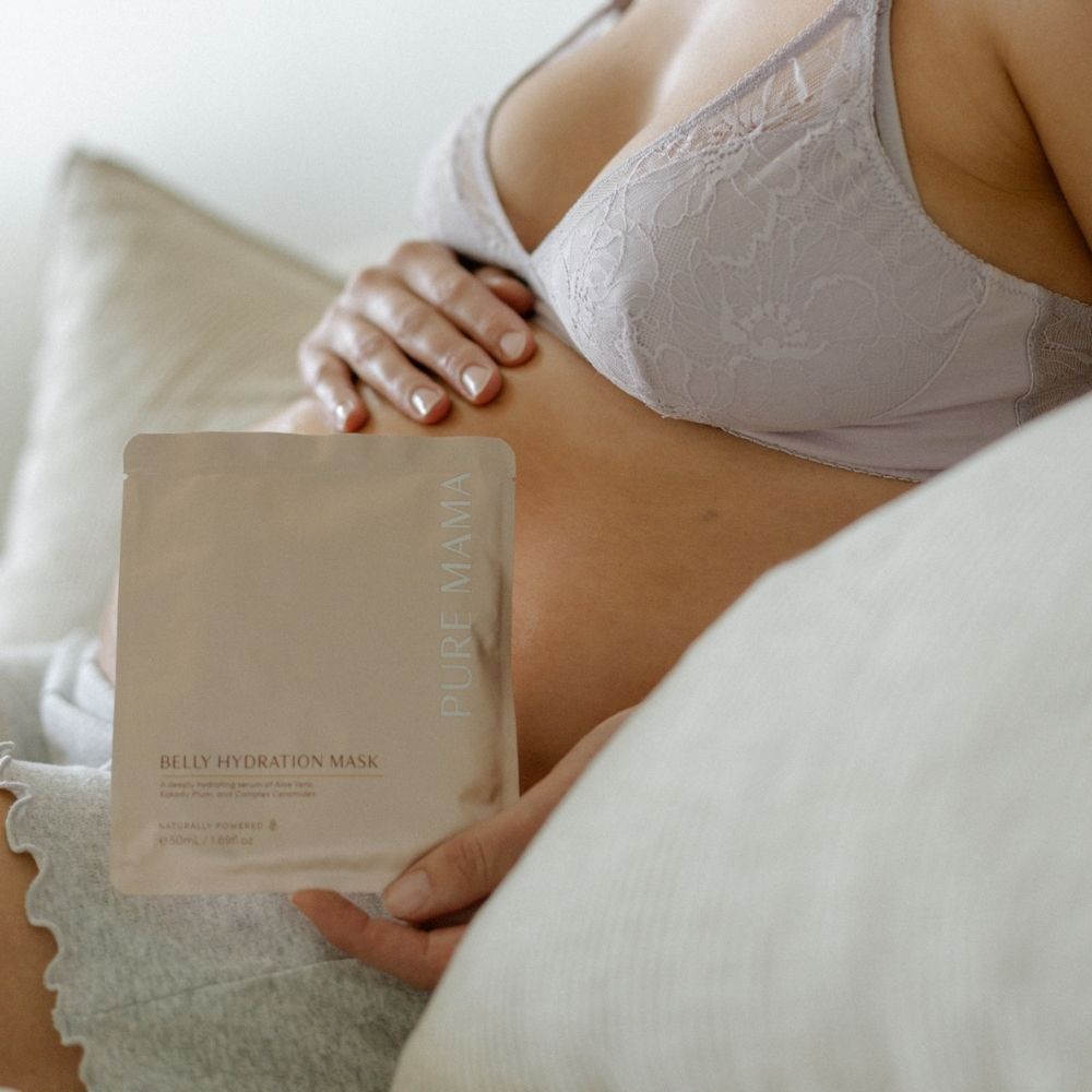 Belly Hydration Mask - Pure Mama - Dimples