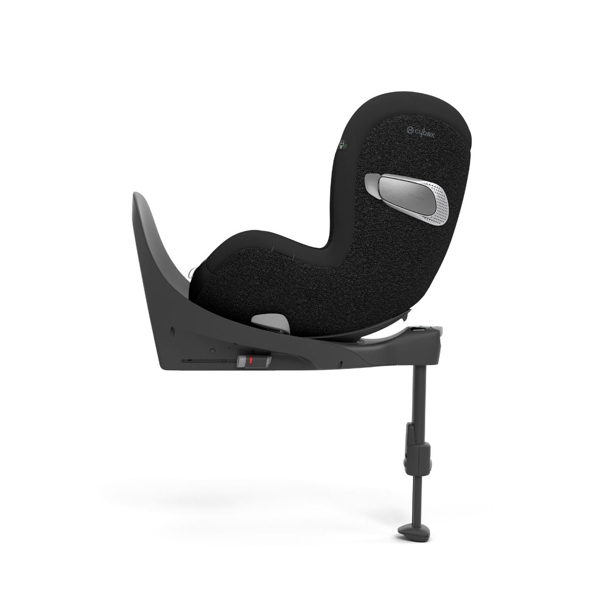 Cybex Sirona T i-size convertible car seat in sepia black on a base