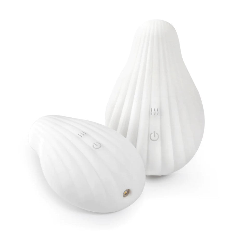 two warming breast massager by haakaa
