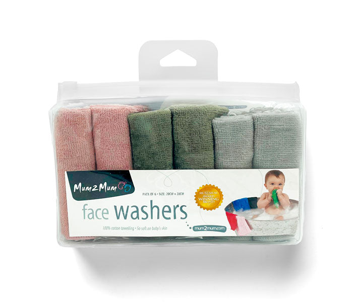 Willow Face Washers 6pk